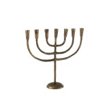 MENORAH CANDLEHOLDER ALU BRONZE 55